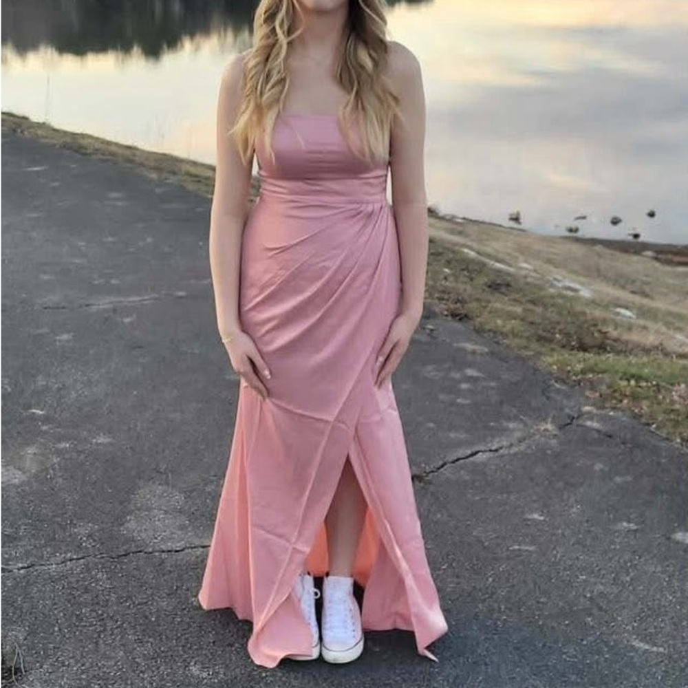 Chic Pink Maxi Dress